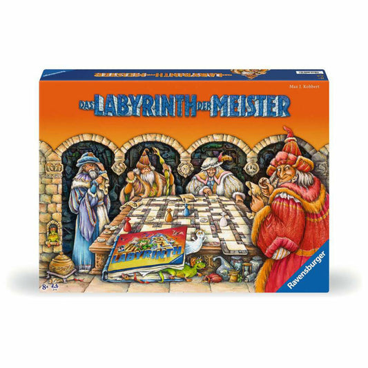 Ravensburger Labyrinth der Meister, Das verrückte Labyrinth, Brettspiel, Denkspiel, ab 8 Jahren, 22474