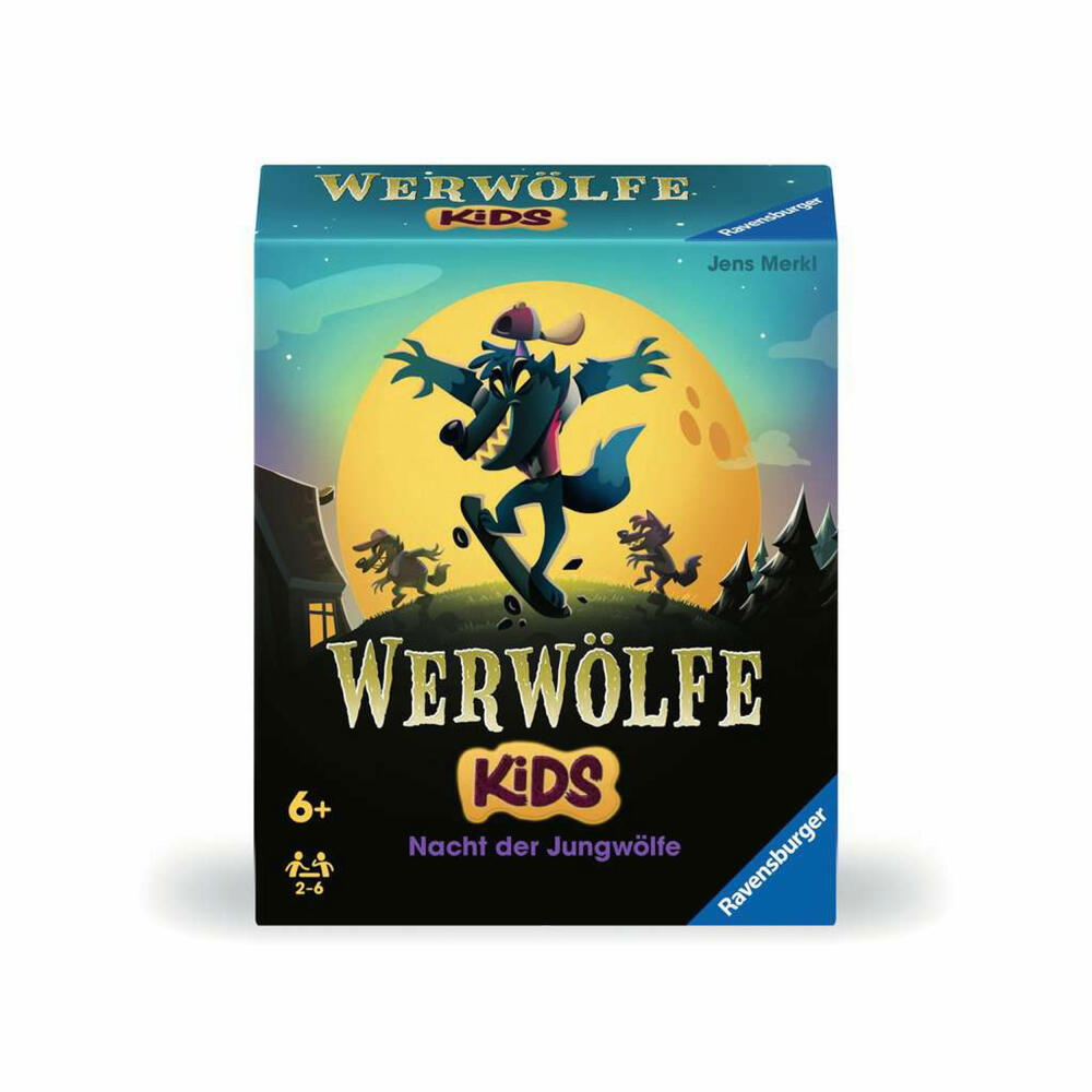 Ravensburger Werwölfe Kids, Kartenspiel, Kinderspiel, ab 6 Jahren, 22692