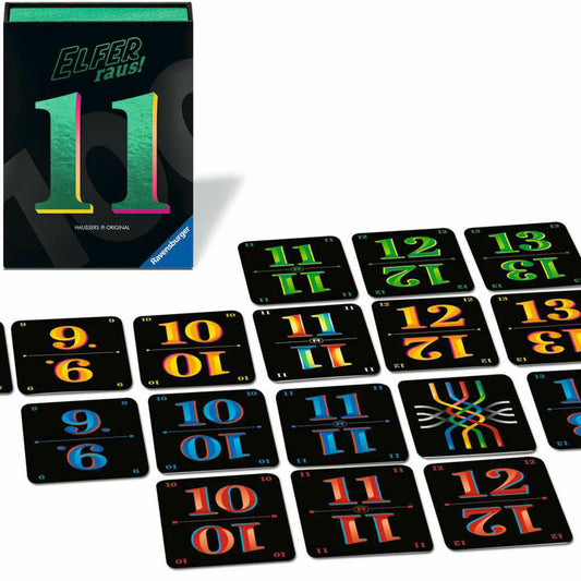 Ravensburger Elfer raus! 100 Jahre Jubiläumsedition, Kartenspiel, Familienspiel, ab 7 Jahren, 23020