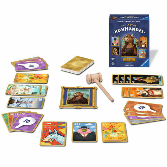 Ravensburger Kuhhandel 40 Jahre Jubiläumsedition, Kartenspiel, Gesellschaftsspiel, ab 10 Jahren, 23025