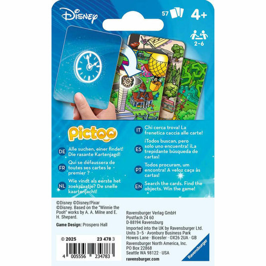 Ravensburger Pictoo Disney, Wimmelbild-Kartenspiel, Kinderspiel, ab 4 Jahren, 23478
