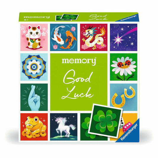 Ravensburger memory moments - Good Luck, Memospiel, Merkspiel, Familienspiel, ab 3 Jahren, 23488