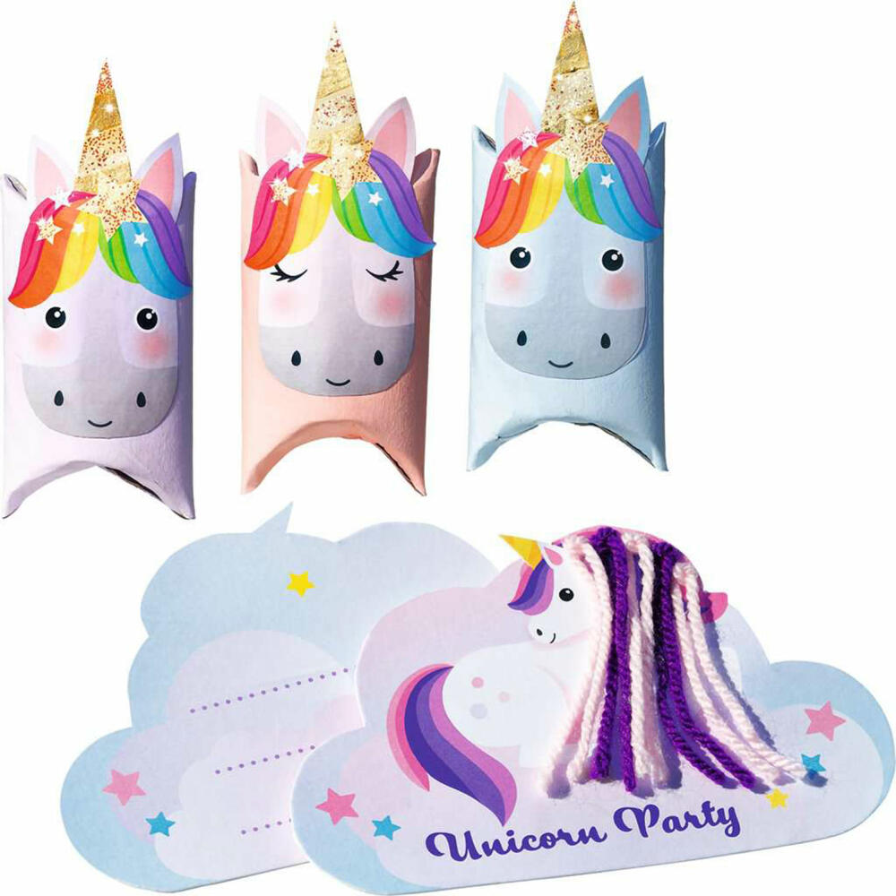 Ravensburger EcoCreate Feiere deinen Einhorn-Geburtstag, Bastelset, Kreativset, ab 6 Jahren, 23675