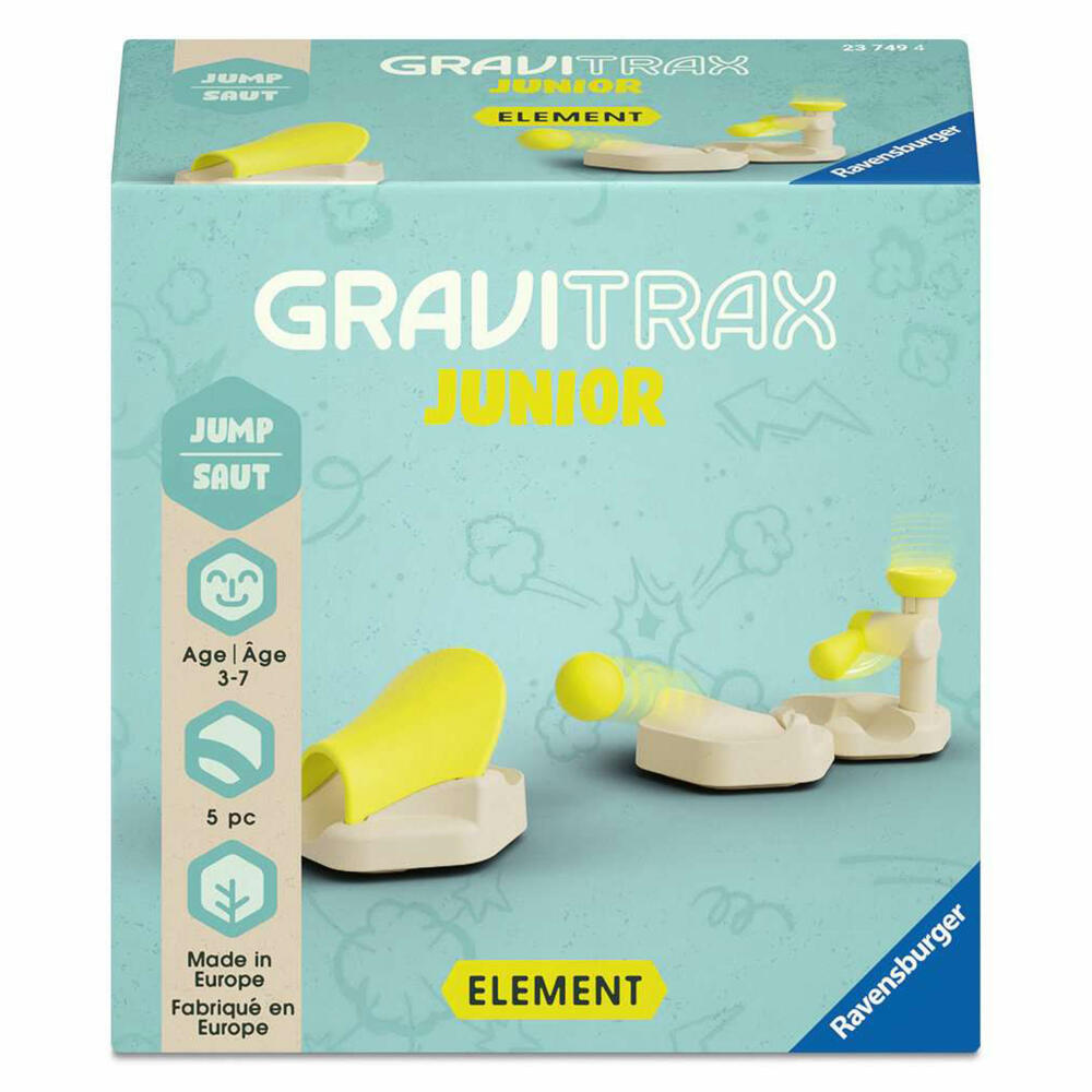 Ravensburger GraviTrax Element Jump, Erweiterung, Zubehör, Kugelbahn, 23749