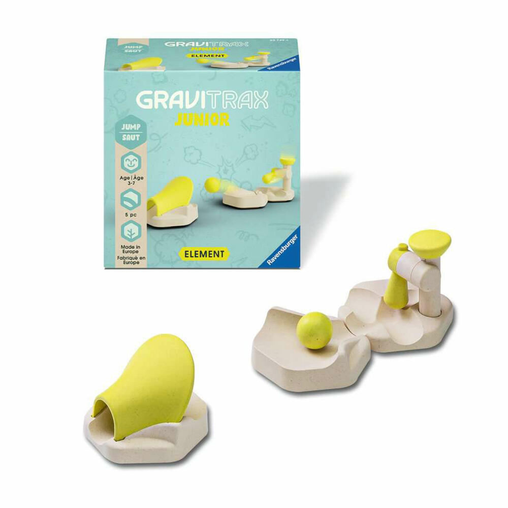 Ravensburger GraviTrax Element Jump, Erweiterung, Zubehör, Kugelbahn, 23749