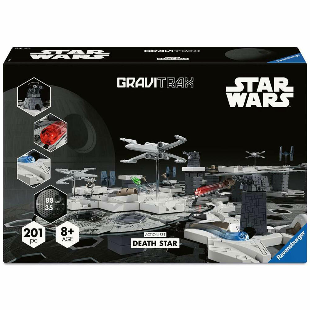 Ravensburger GraviTrax Action-Set Death Star, Erweiterung, Zubehör, Kugelbahn, 23860