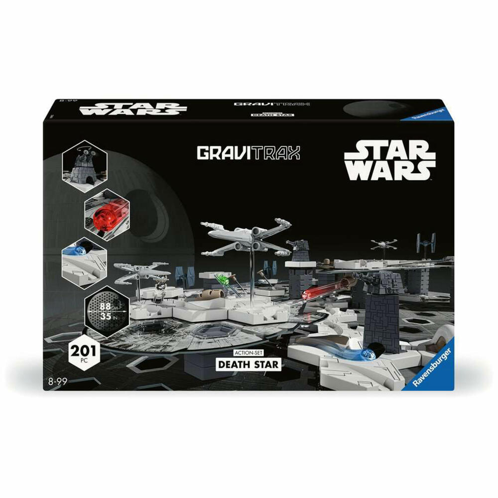 Ravensburger GraviTrax Action-Set Death Star, Erweiterung, Zubehör, Kugelbahn, 23860