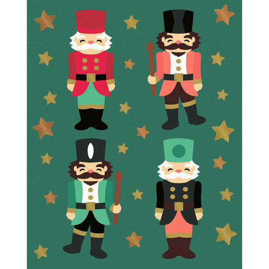 Ravensburger CreArt Christmas Nutcracker Delight, Malen nach Zahlen, Malset, 23893
