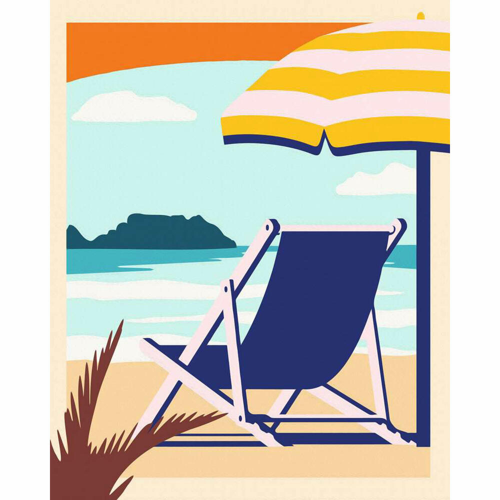 Ravensburger CreArt Am Strand, Malen nach Zahlen, Malset, 23901