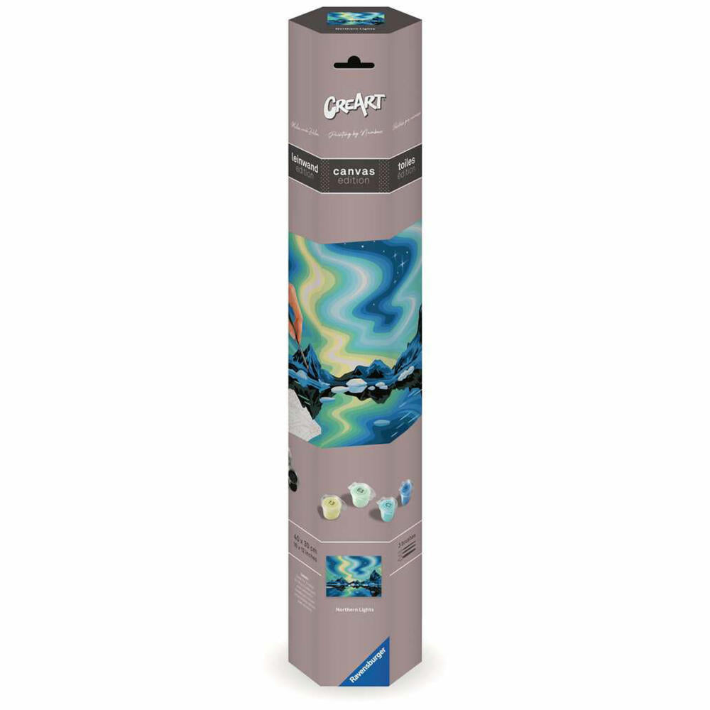 Ravensburger CreArt Nordlichter, Malen nach Zahlen, Malset, 23907