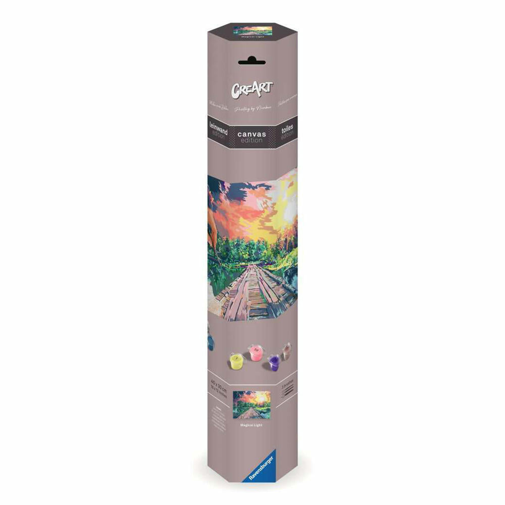 Ravensburger CreArt Magisches Licht, Malen nach Zahlen, Malset, 23912