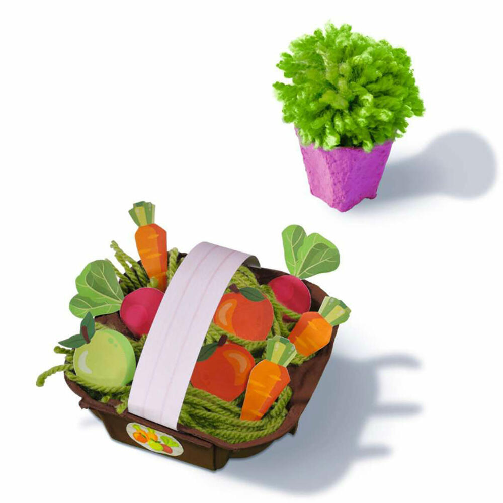 Ravensburger EcoCreate Glückliche Zeit mit Pferden, Bastelset, Kreativset, ab 6 Jahren, 23919