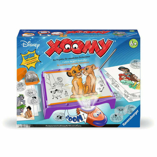 Ravensburger Xoomy Maxi Tisch, Disney Classics, Malset, Kreativset, ab 6 Jahren, 23946