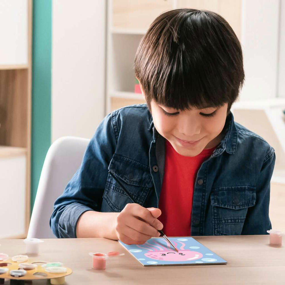 Ravensburger CreArt Fröhliche Qualle, Malen nach Zahlen, Mal-Set für Kinder, ab 7 Jahren, 23948