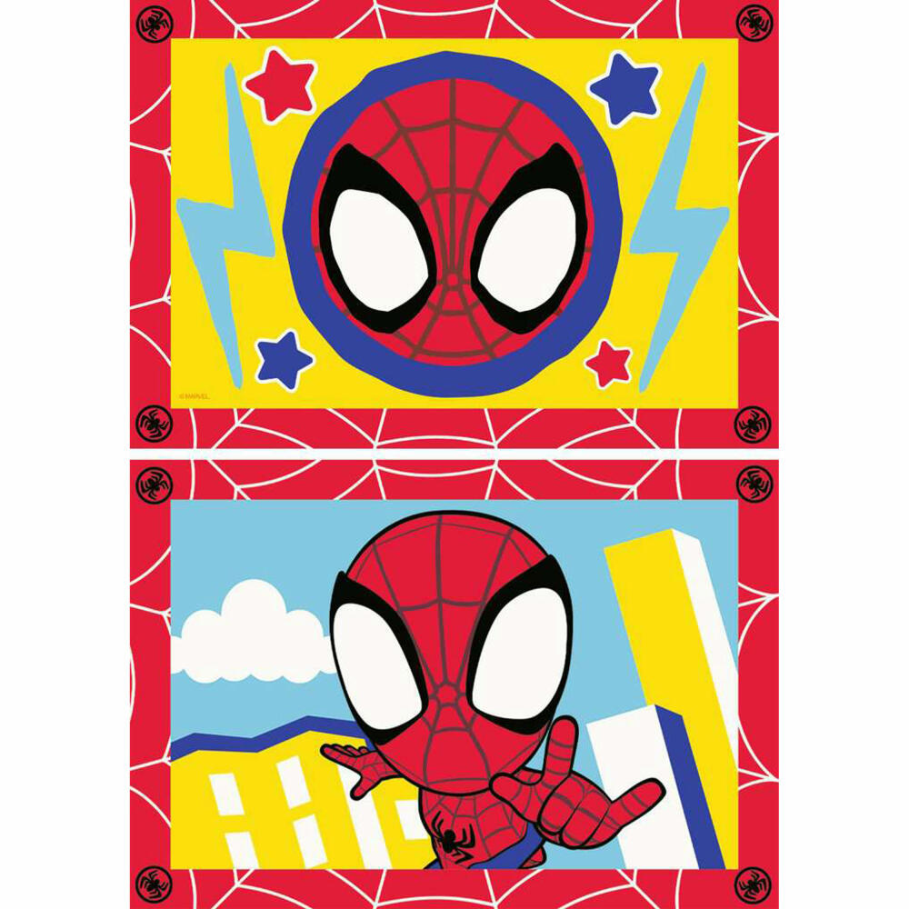 Ravensburger CreArt Marvel Spidey, Malen nach Zahlen, Mal-Set für Kinder, ab 5 Jahren, 23949
