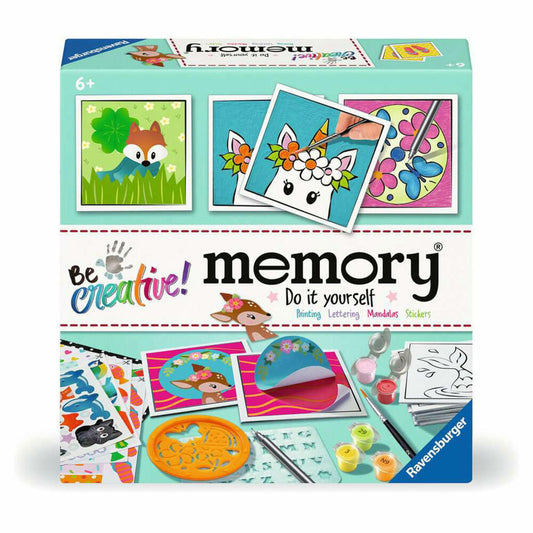Ravensburger BeCreative memory Bastelset DIY, Bastelbox, Kreativset, ab 6 Jahren, 23962