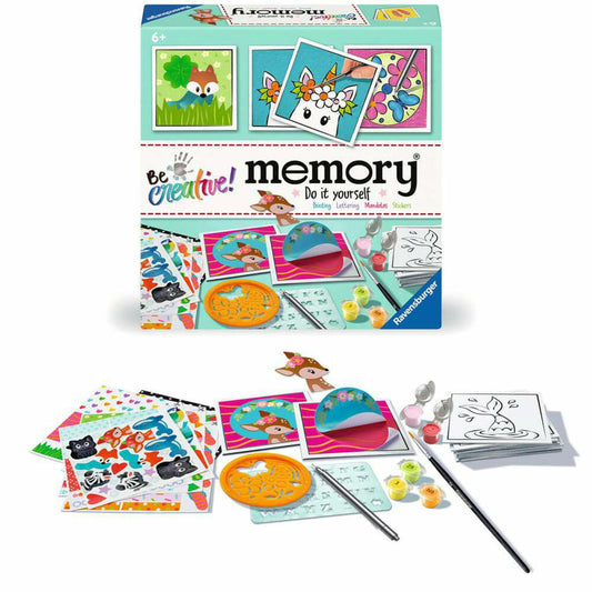 Ravensburger BeCreative memory Bastelset DIY, Bastelbox, Kreativset, ab 6 Jahren, 23962