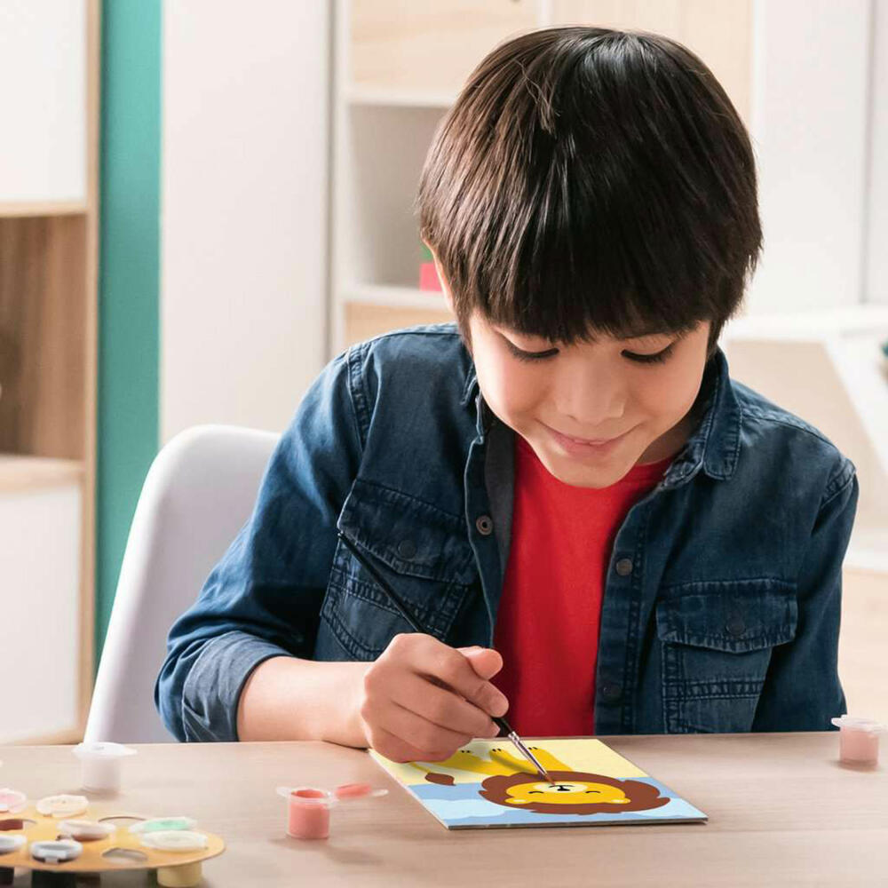 Ravensburger CreArt Kleiner Löwe, Malen nach Zahlen, Mal-Set für Kinder, ab 7 Jahren, 23985