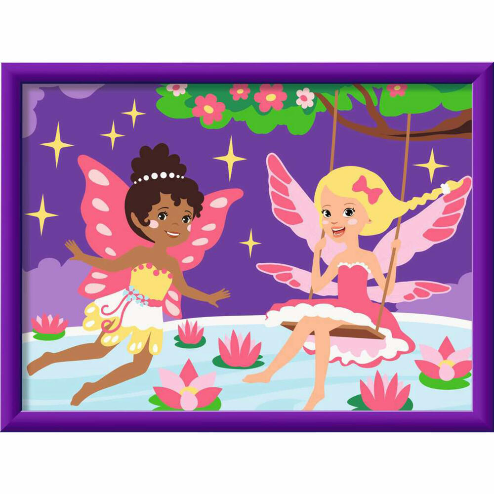 Ravensburger CreArt Feen-Freundinnen, Malen nach Zahlen, Mal-Set für Kinder, ab 9 Jahren, 23997