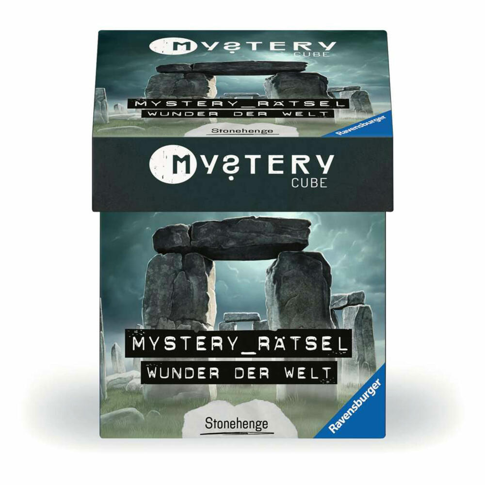 Ravensburger Mystery Wunder der Welt: Stonehenge, Escape Room Spiel, Familienspiel, ab 10 Jahren, 24577