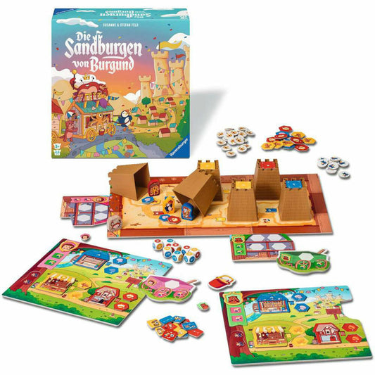 Ravensburger Die Sandburgen von Burgund, Brettspiel, Kinderspiel, ab 5 Jahren, 24687