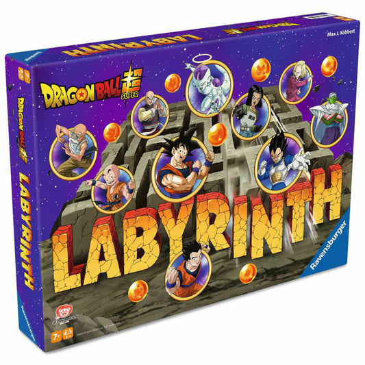 Ravensburger Dragon Ball Super Labyrinth, Das verrückte Labyrinth, Brettspiel, Denkspiel, ab 7 Jahren, 24740