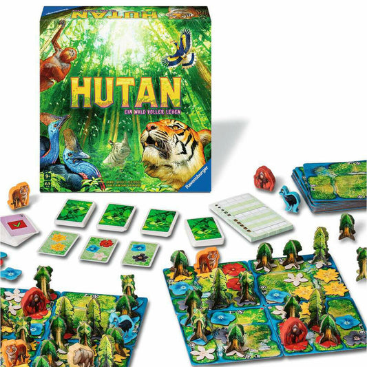 Ravensburger Hutan, Brettspiel, Legespiel, Familienspiel, ab 9 Jahren, 24747