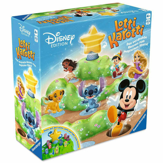 Ravensburger Lotti Karotti - Disney Edition, Familienspiel, Aktionsspiel, ab 4 Jahren, 24851