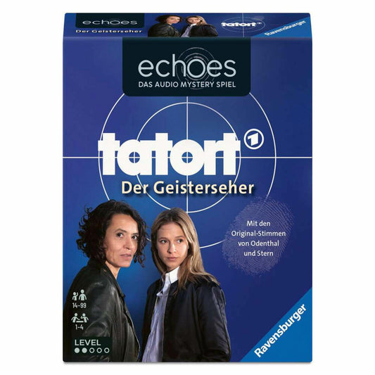 Ravensburger echoes Tatort Der Geisterseher, Kooperatives Audio Mystery Spiel, Rätselspiel, 24860