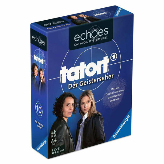 Ravensburger echoes Tatort Der Geisterseher, Kooperatives Audio Mystery Spiel, Rätselspiel, 24860