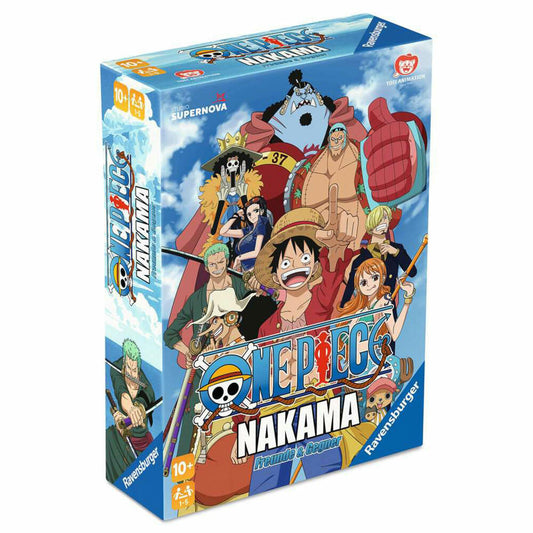 Ravensburger One Piece Nakama, kooperatives Spiel, Kartenspiel, Gesellschaftsspiel, ab 10 Jahren, 24869