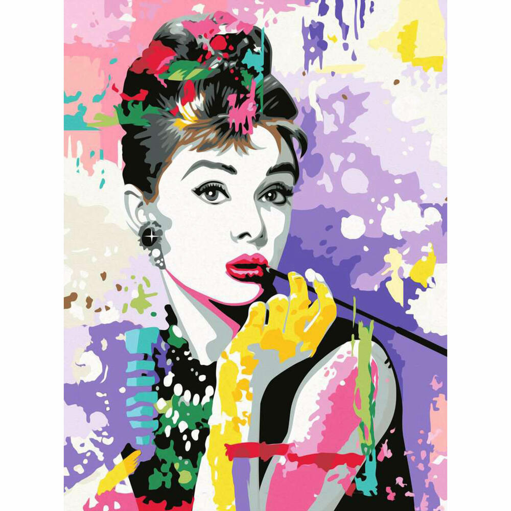 Ravensburger CreArt Audrey Hepburn, Malen nach Zahlen, Malset, 25526