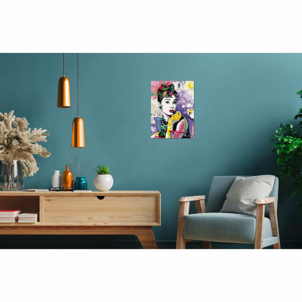 Ravensburger CreArt Audrey Hepburn, Malen nach Zahlen, Malset, 25526