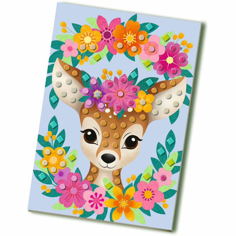 Ravensburger BeCreative Bastelset DIY Mosaik Mein Bambi, Kreativset, ab 4 Jahren, 25534