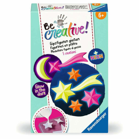 Ravensburger BeCreative Leuchtsterne, Bastelset, Kreativset, ab 6 Jahren, 25538