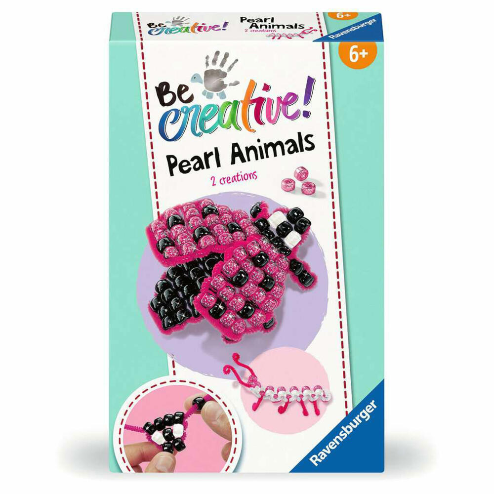 Ravensburger BeCreative Perlentier Marienkäfer, Bastelset, Kreativset, ab 6 Jahren, 25539