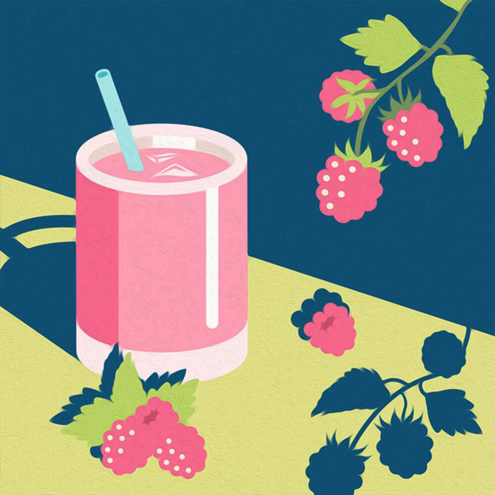 Ravensburger CreArt Mocktail Himbeere, Malen nach Zahlen, Malset, 25562