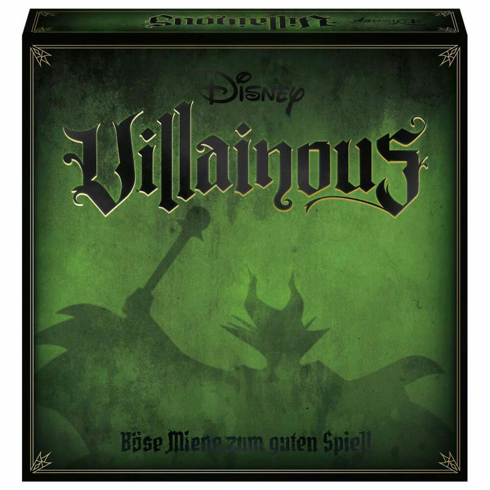 Ravensburger Gesellschaftsspiel Disney Villainous, Schurkenspiel, Bösewichte, Brettspiel, Strategiespiel, ab 10 Jahren, 260553