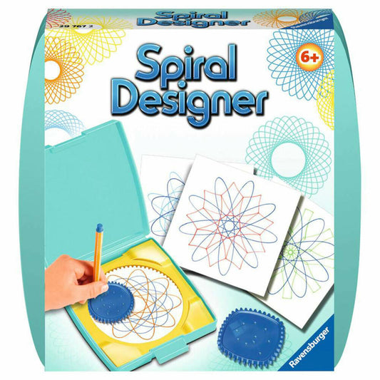Ravensburger Spiral Designer Türkis, Malset, Kreativset, Spiralbilder, Zeichnen, ab 6 Jahren,, 29767