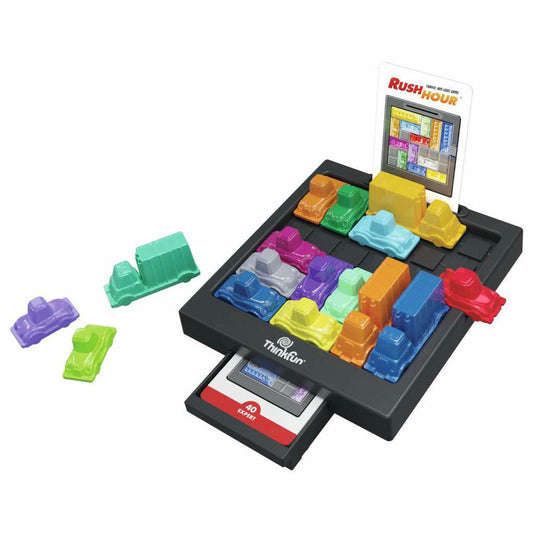 ThinkFun Rush Hour, Logikspiel, Denkspiel, Kinderspiel, ab 8 Jahren, 76599