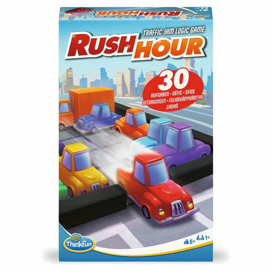 Ravensburger Rush Hour, Mitbringspiel, Logikspiel, Denkspiel, ab 8 Jahren, 76642