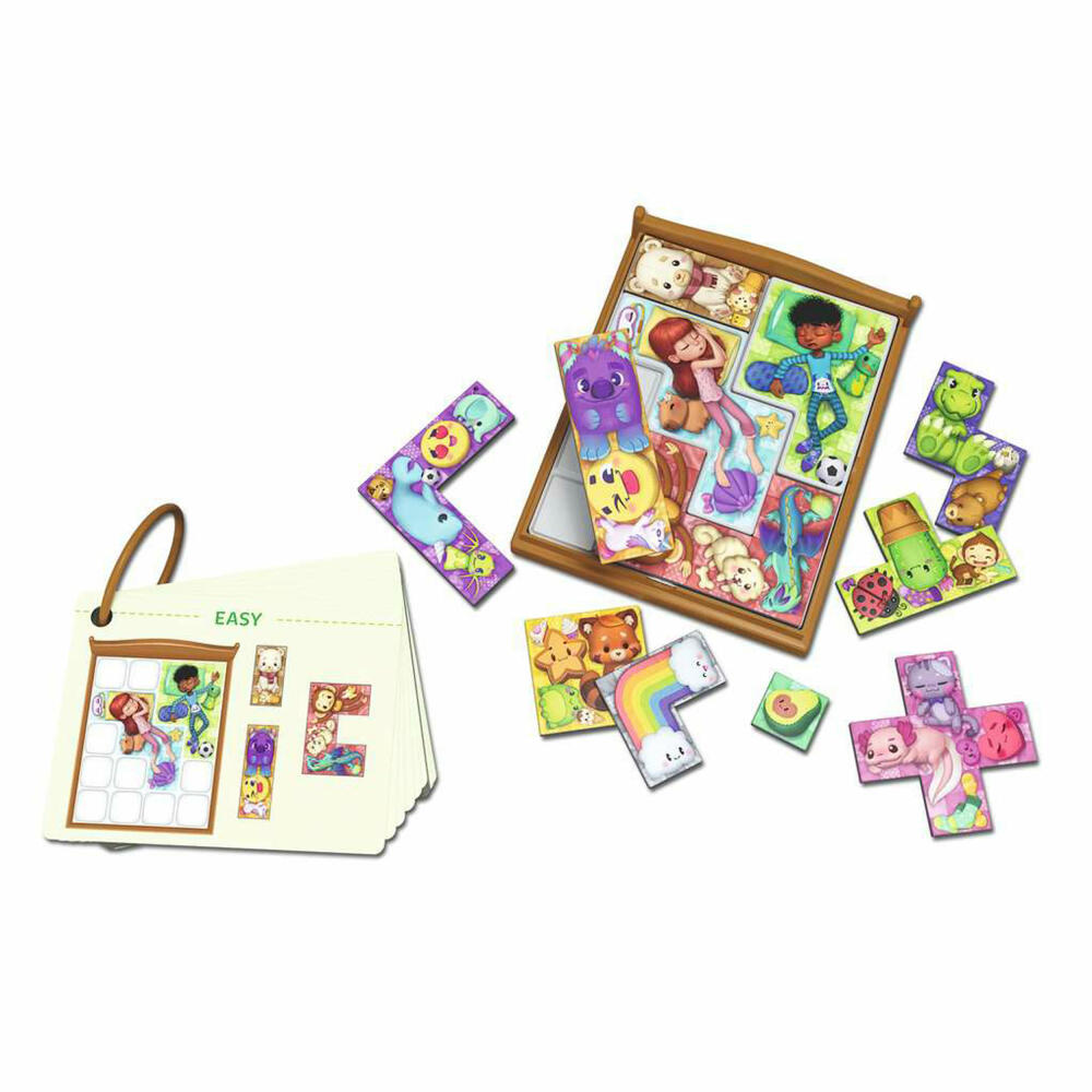 ThinkFun Pyjama Party, Logikspiel, Denkspiel, Konzentrationsspiel, ab 5 Jahren, 76651