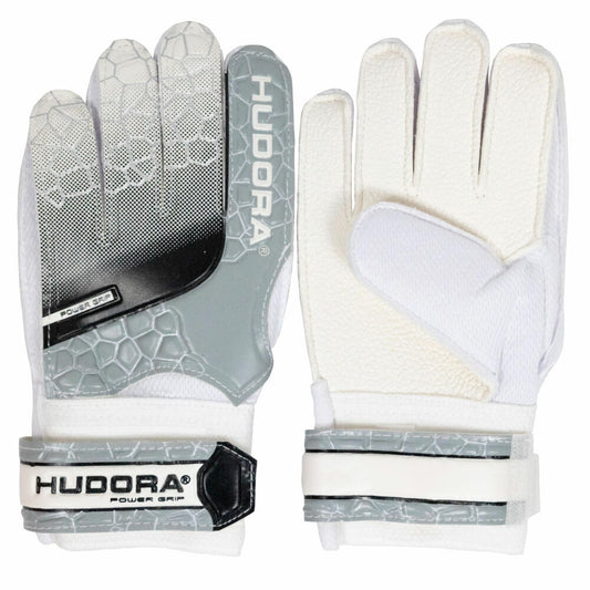 Hudora Torwarthandschuhe, grau, Gr. S, 71554