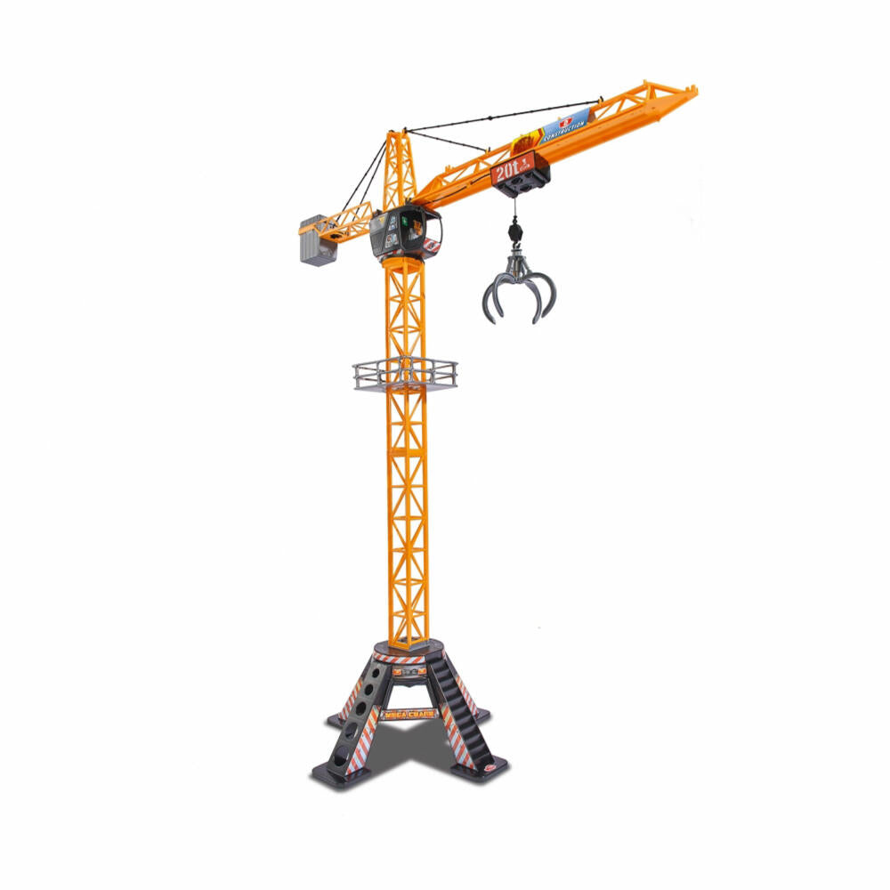 Dickie Toys Mega Crane, toy crane, crane, toy, construction crane, H 120 cm, 201139012