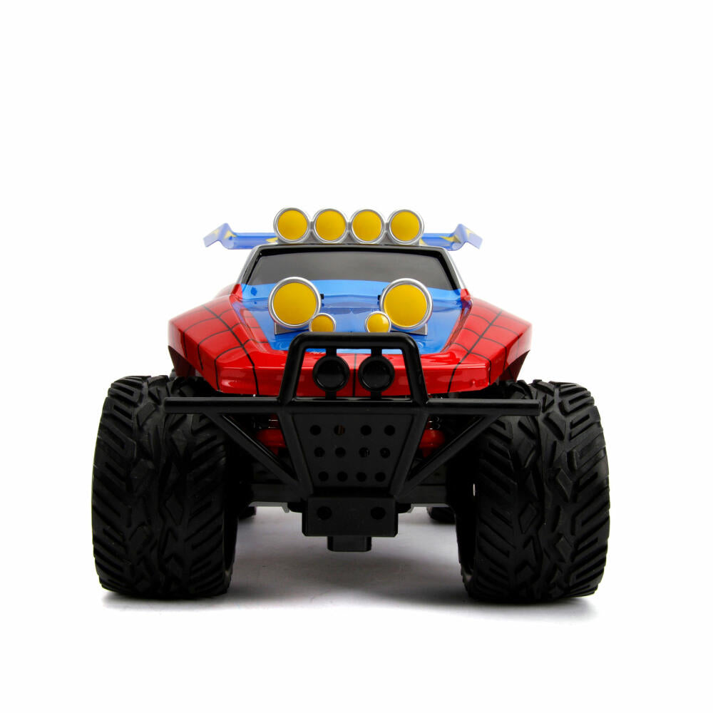 Jada Marvel Spider-Man RC Buggy 1:14, Remote Controlled Car, Model Car, Toy, 253228000