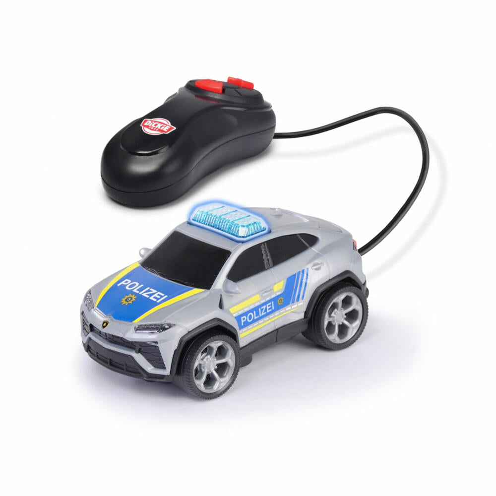 Dickie Toys Lamborghini Urus Polizeiauto, ferngesteuertes Polizei-Spielzeugauto, Spielzeug, Auto, 203712023