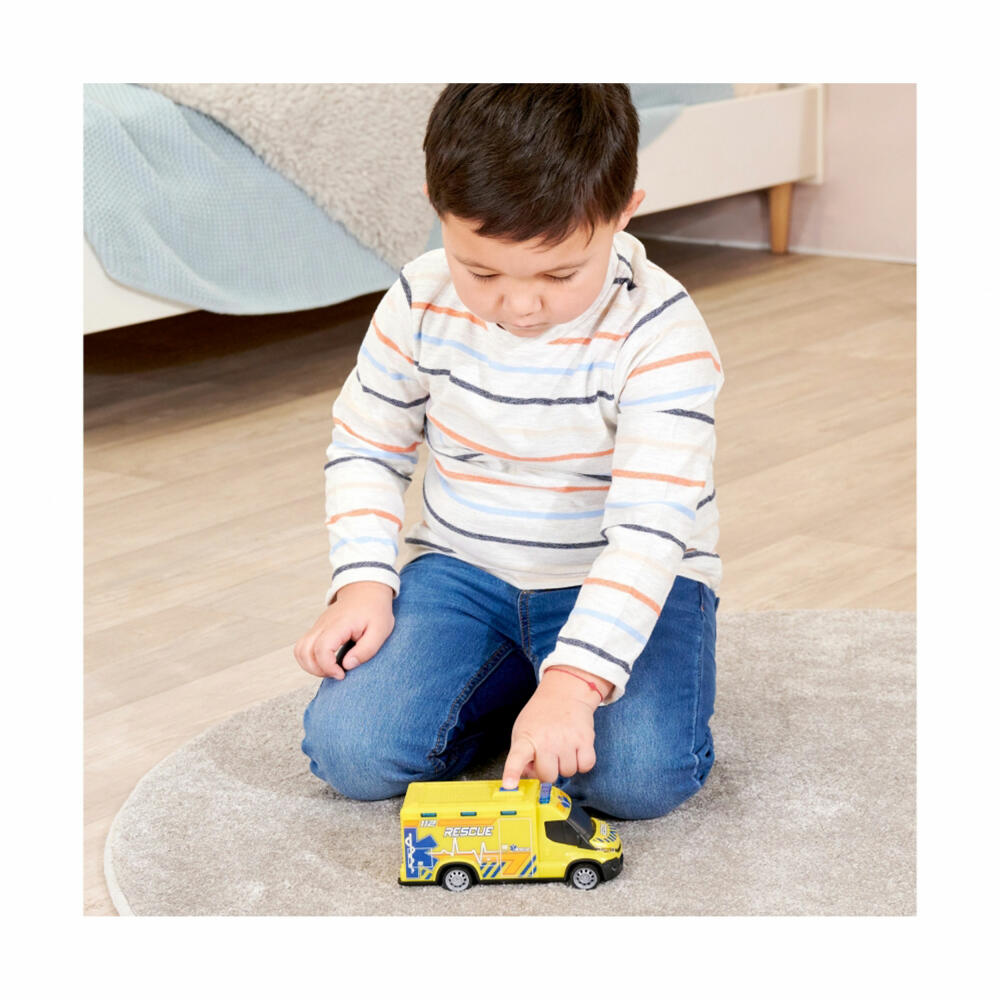 Dickie Toys Iveco Daily Ambulance, ambulance, rescue vehicle, toy, 203713014
