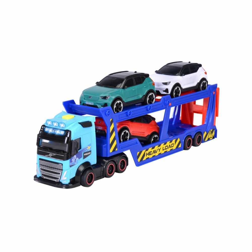 Dickie Toys Car Transporter, Auto-Transporter, mit 3 Spielzeugautos, Spielzeug Auto, 203747017