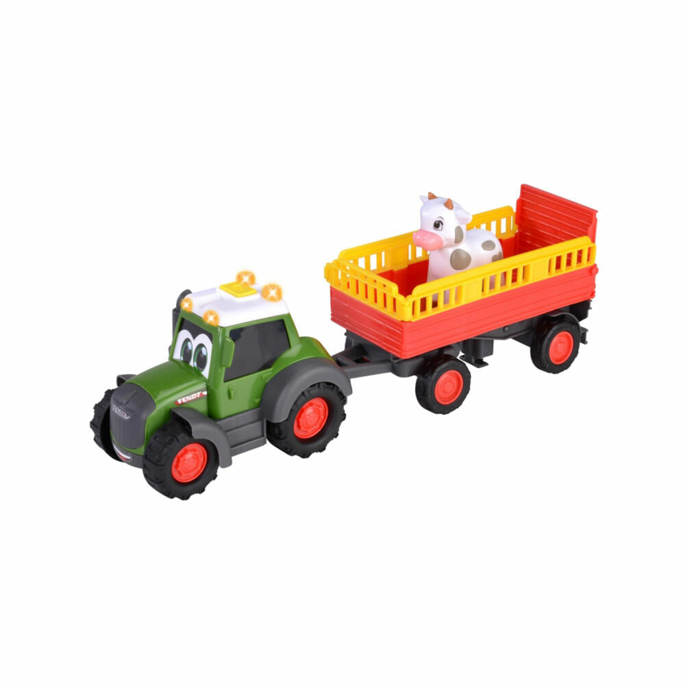 Simba ABC Fendti Animal Trailer, Bauernhof-Traktor, Spielzeugauto, Spielzeug Fahrzeug, 204115011