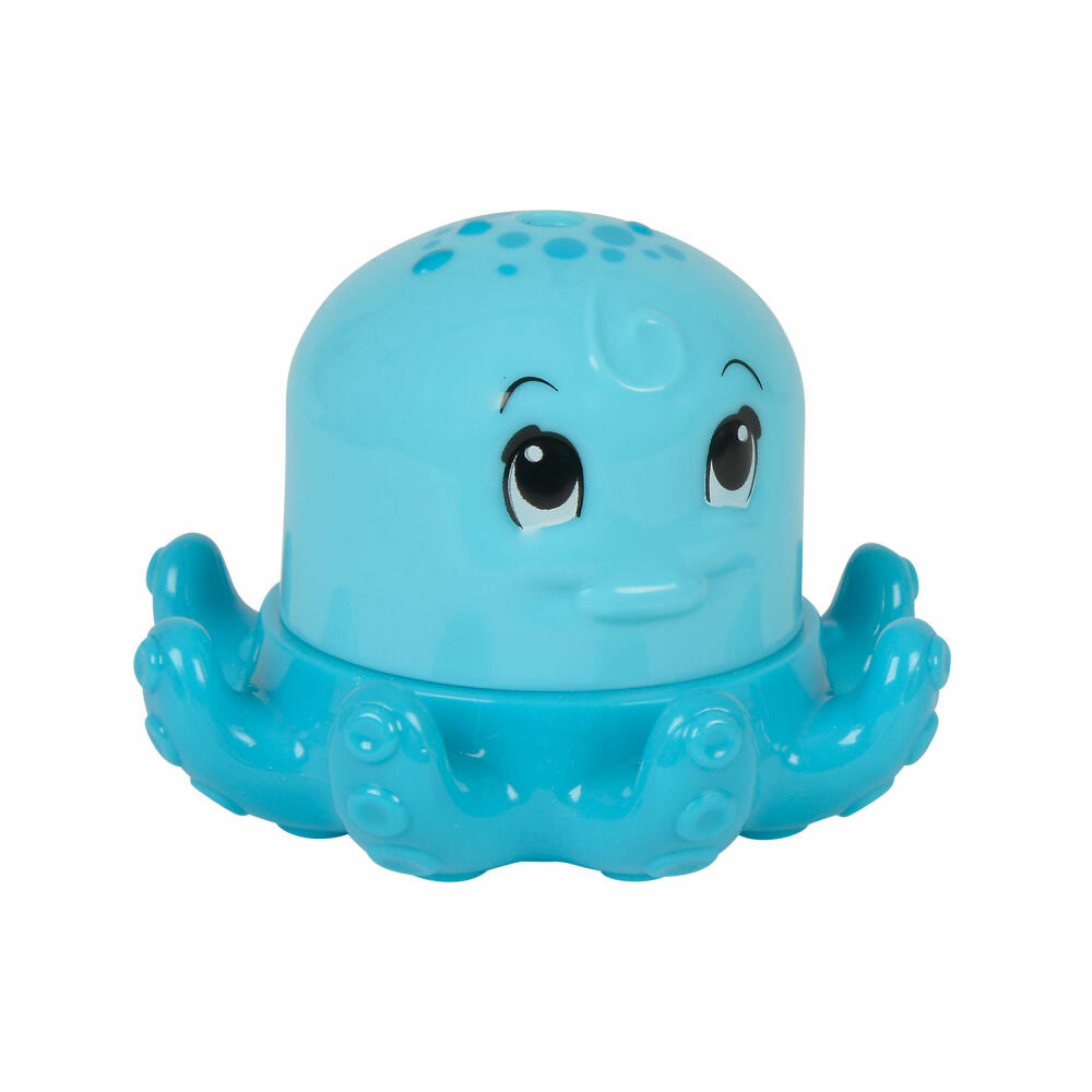 Simba ABC Badekrake, Kinder, Baby Spielzeug, Badespielzeug, Krake, Wasserfontäne, 104010023